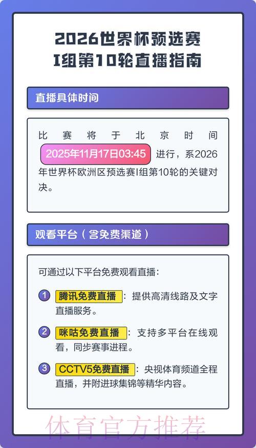 2026世界杯手机直播官方网址最新解析指南