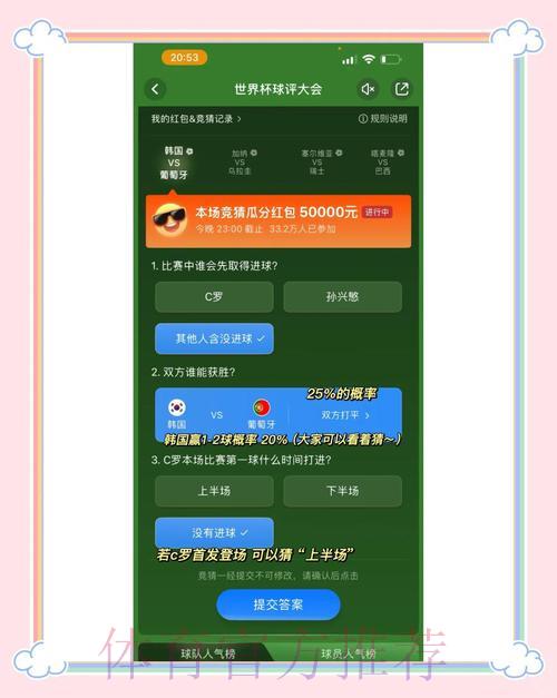世界杯竞猜投注玩法规则详细解读